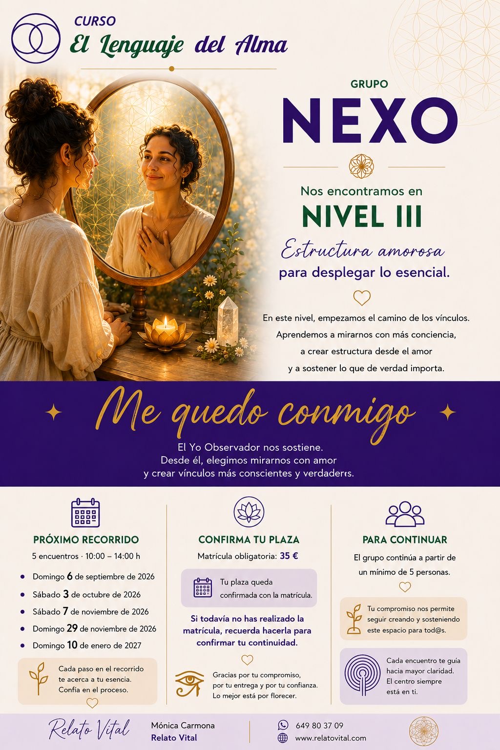 NEXO · material de recorrido